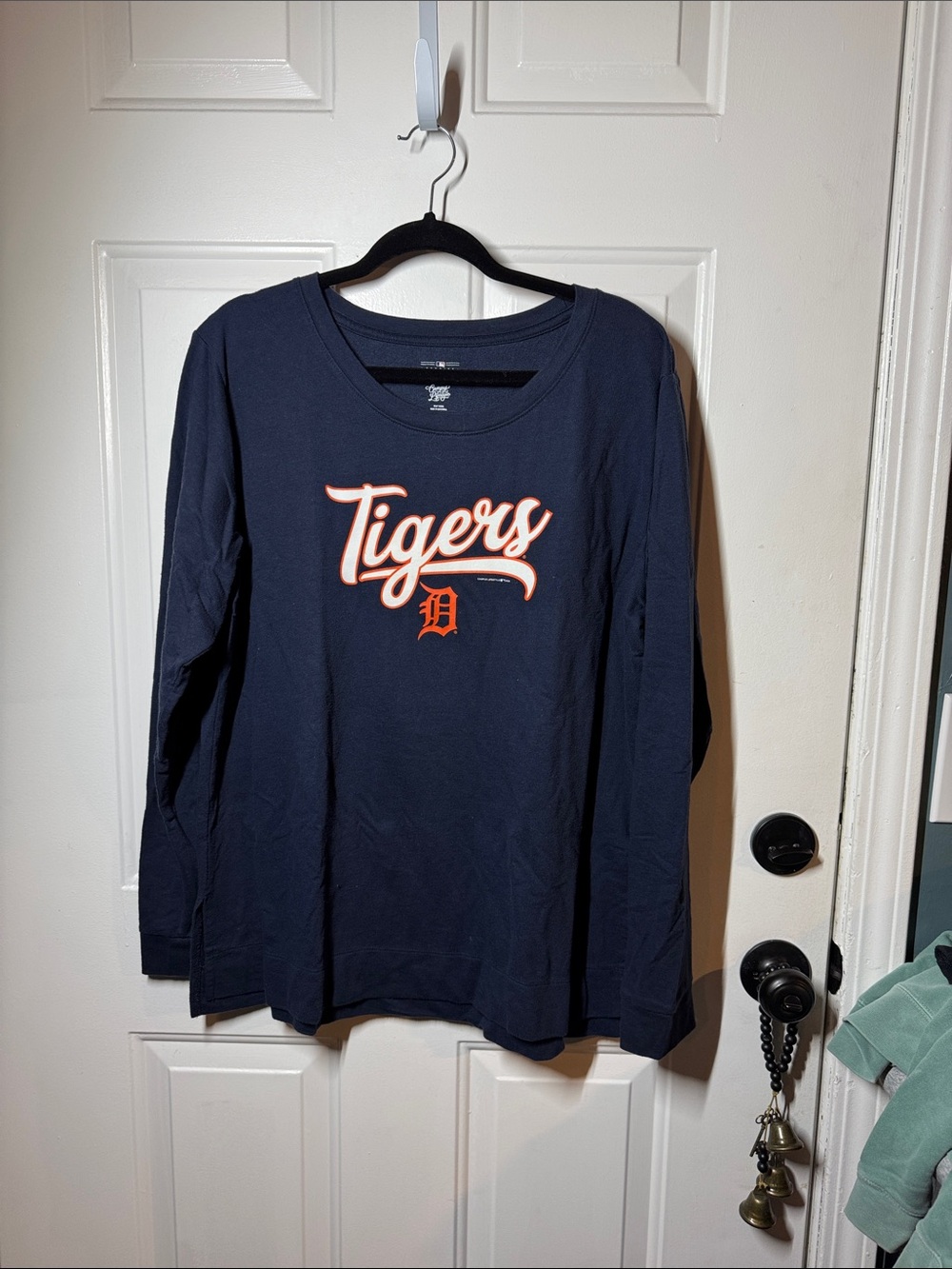Navy Blue Tigers Long-Sleeve Tee